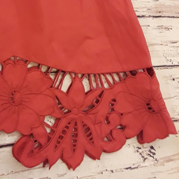 Betsey Johnson Aline Tube Dress with Floral Trim - Picture 4 of 8